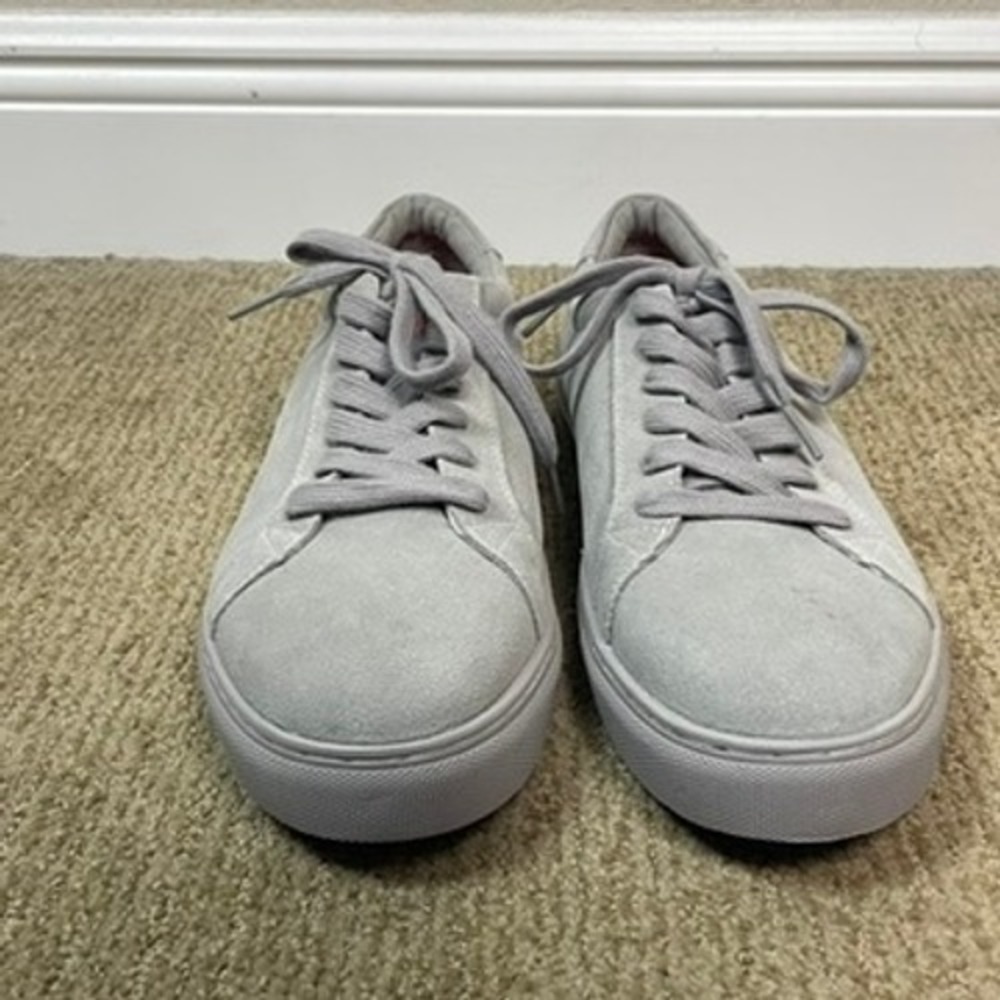 Bolvaint Suede‎ Low Top Sneakers Mens 12 Grey Minimalist Casual Shoes